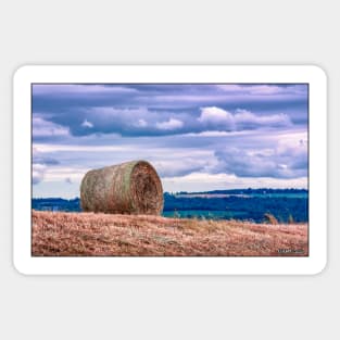 Bale of Hay in Annapolis Valley Sticker